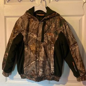 Boys Camo hunting jacket